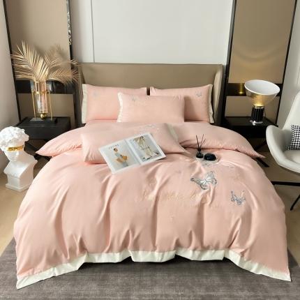 91家纺网 家纺一手货源 找家纺 （总）优轩家居 2022新款碳素磨毛刺绣四件套汇总