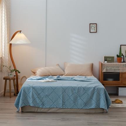 （总）雯雨 2022新款四层加厚纱布毛巾被