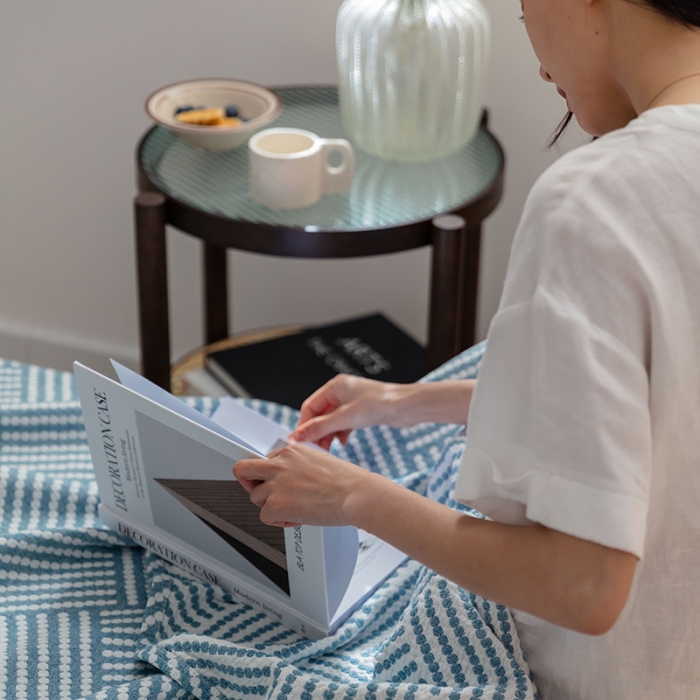 91家纺网 家纺一手货源 找家纺 （总）雯雨 2022新款四层加厚纱布毛巾被