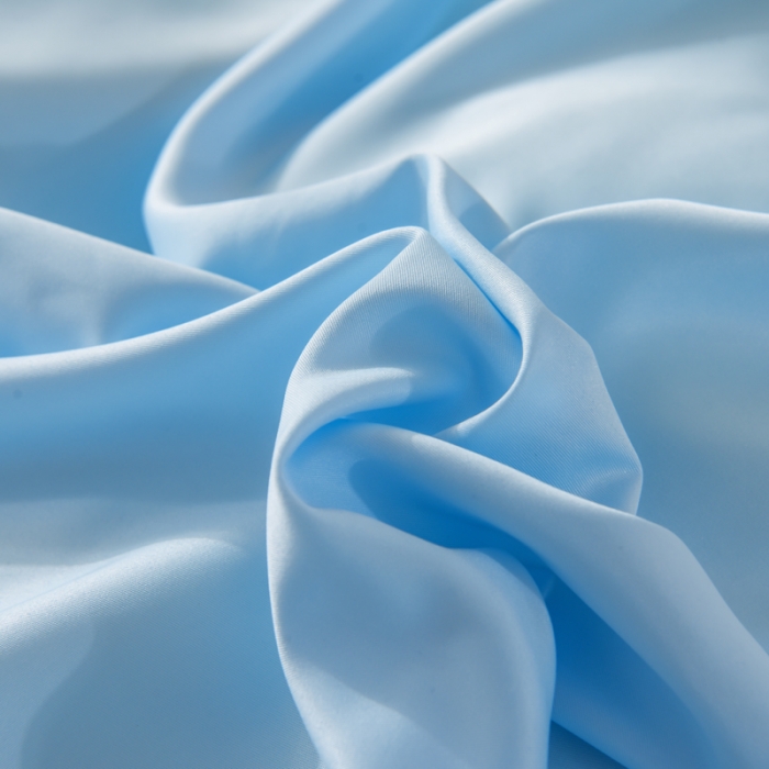 91家纺网 家纺一手货源 找家纺 梦之岛 2022新款挚爱水洗真丝四件套 挚爱-天蓝