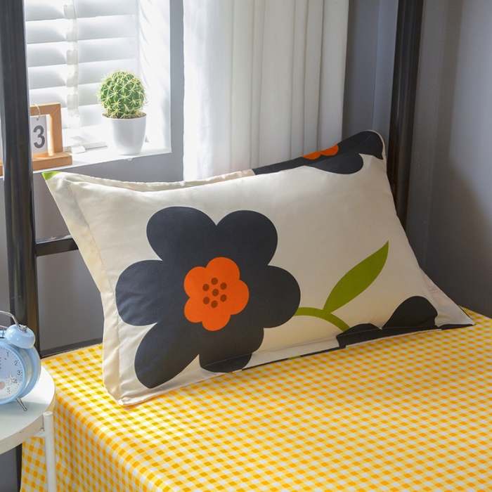 91家纺网 家纺一手货源 找家纺 曼璐2025芦荟棉学生寝室架子床套件宿舍1.5 春暖花开-米