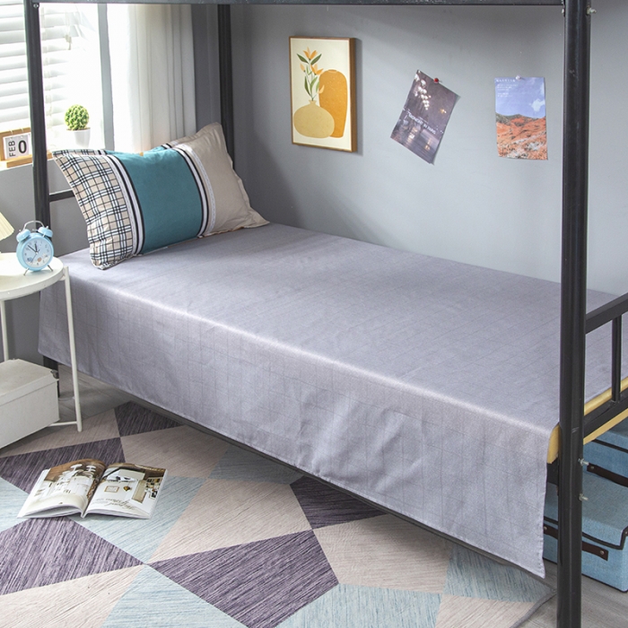 91家纺网 家纺一手货源 找家纺 曼璐 2025芦荟棉学生寝室架子床套件宿舍1.5 海岸风情