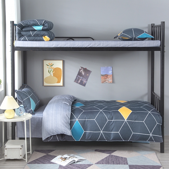 91家纺网 家纺一手货源 找家纺 曼璐 2025芦荟棉学生寝室架子床套件宿舍1.5 异度空间