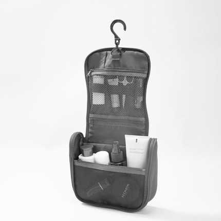 91家纺网 家纺一手货源 找家纺 【方形化妆包】日式化妆包无印方形包良品便携旅行手提洗漱收纳包