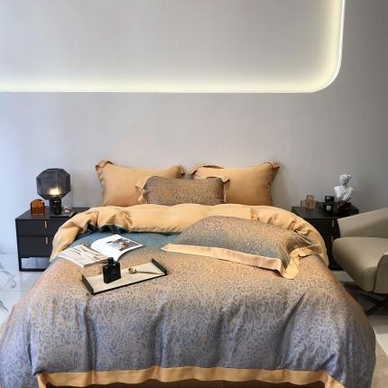 91家纺网 家纺一手货源 找家纺 （总）太古汇家居 2022新款60兰精天丝数码印花四件套