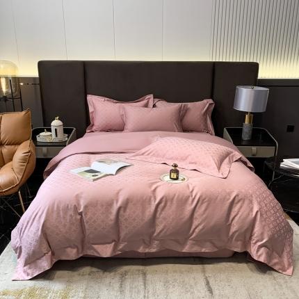 91家纺网 家纺一手货源 找家纺 （总）2022新款50支贡缎高定提花四件套-威登