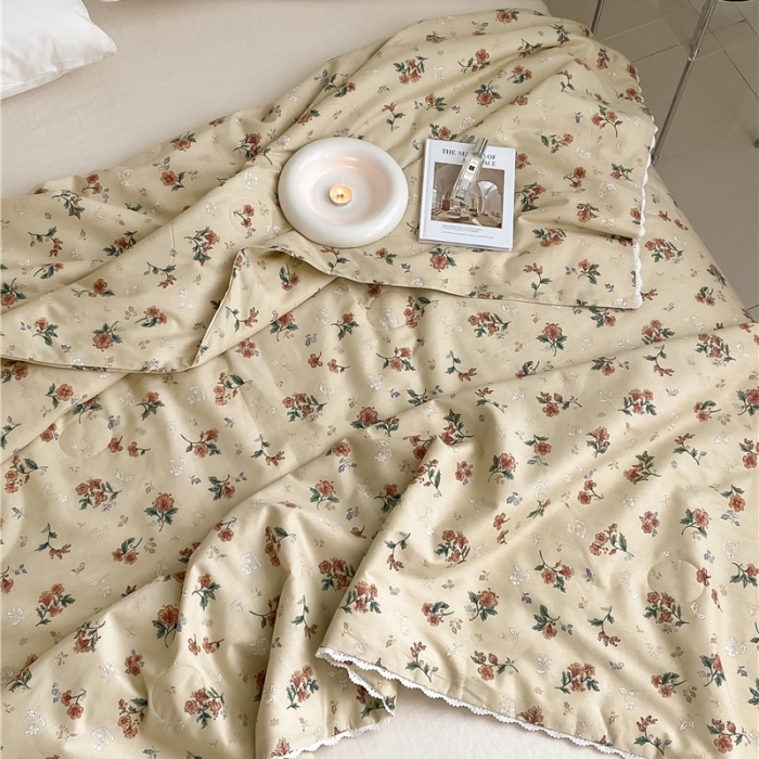 91家纺网 家纺一手货源 找家纺 棉眠 2022新款13070全棉碎花系列夏被 澳汀