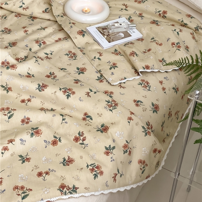 91家纺网 家纺一手货源 找家纺 棉眠 2022新款13070全棉碎花系列夏被 澳汀