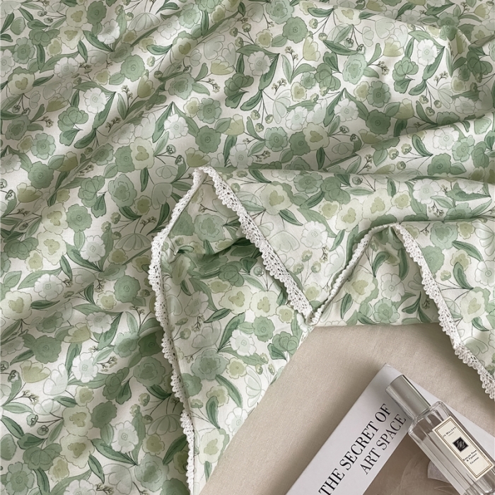 91家纺网 家纺一手货源 找家纺 棉眠 2022新款13070全棉碎花系列夏被 芮心