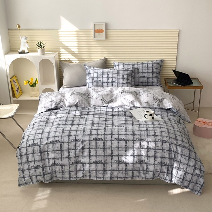 91家纺网 家纺一手货源 找家纺 怡家居 2022新款第六批全棉印花四件套 多伦多