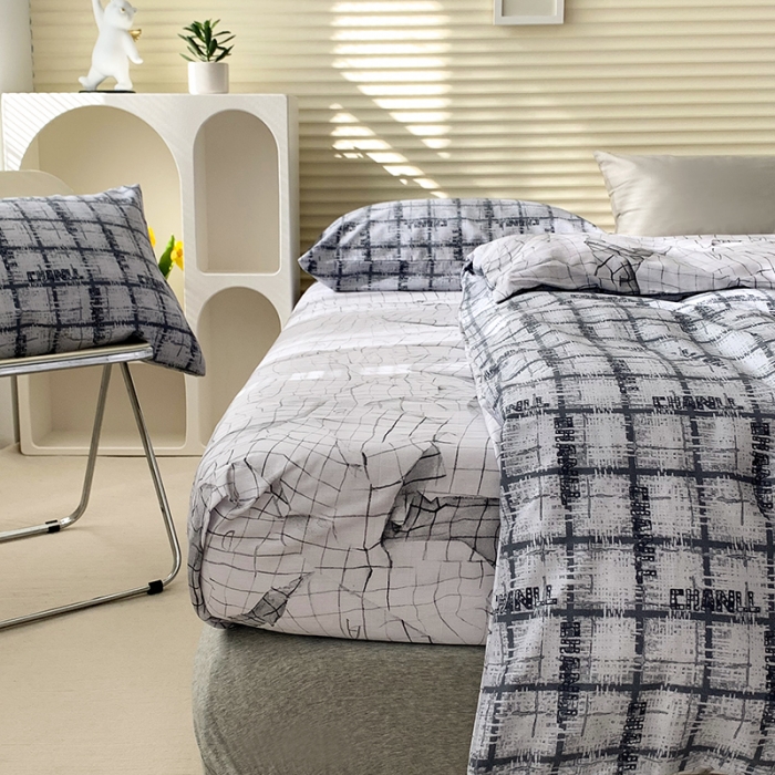 91家纺网 家纺一手货源 找家纺 怡家居 2022新款第六批全棉印花四件套 多伦多