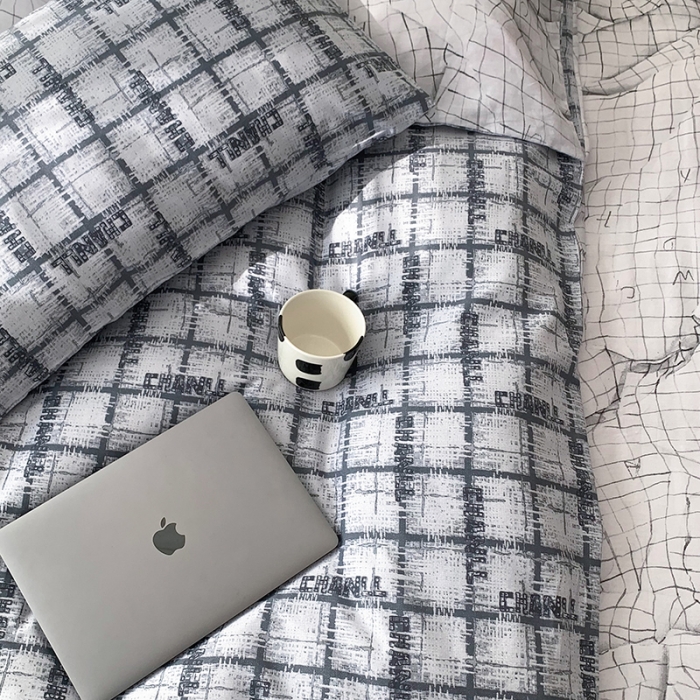 91家纺网 家纺一手货源 找家纺 怡家居 2022新款第六批全棉印花四件套 多伦多