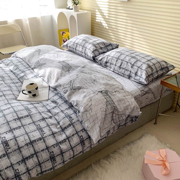 91家纺网 家纺一手货源 找家纺 怡家居 2022新款第六批全棉印花四件套 多伦多