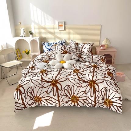 怡家居 2022新款第六批全棉印花四件套 花魂