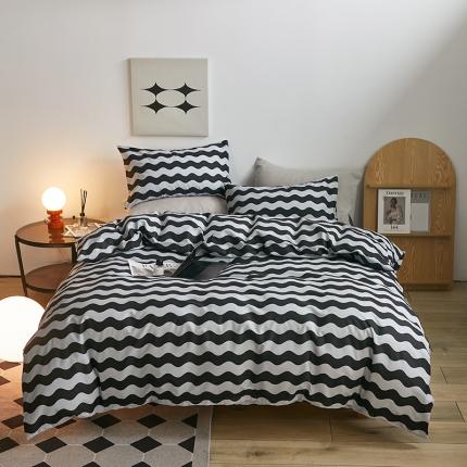 怡家居 2022新款第六批全棉印花四件套 回忆