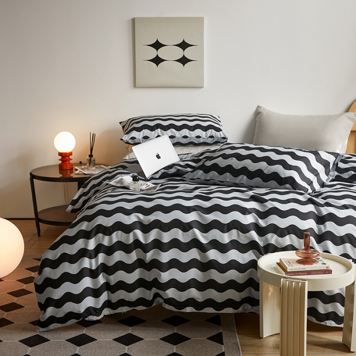 91家纺网 家纺一手货源 找家纺 怡家居 2022新款第六批全棉印花四件套 回忆