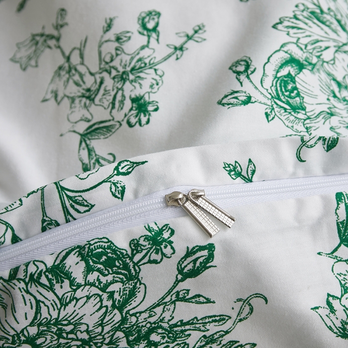 91家纺网 家纺一手货源 找家纺 怡家居 2022新款第六批全棉印花四件套 秋月