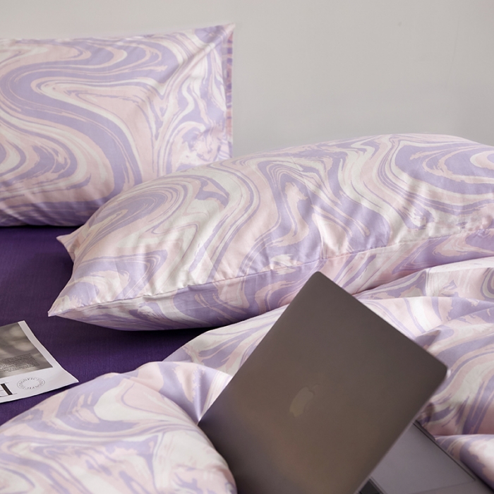 91家纺网 家纺一手货源 找家纺 怡家居 2022新款第六批全棉印花四件套 心仪