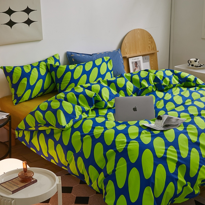 91家纺网 家纺一手货源 找家纺 怡家居 2022新款第六批全棉印花四件套 约克