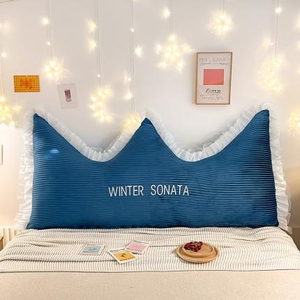 91家纺网 家纺一手货源 找家纺 （总）一兰家纺 2022新款超柔魔法绒床靠背