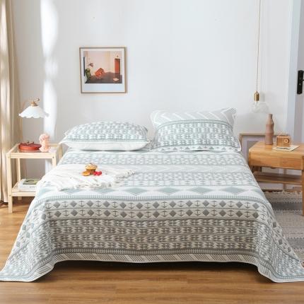 91家纺网 家纺一手货源 找家纺 （总）雅绅阁 2022新款纱布软席单凉席