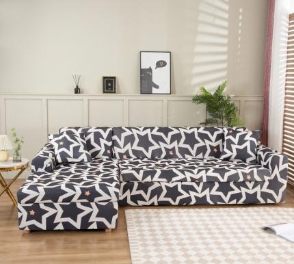 91家纺网 家纺一手货源 找家纺 兴妮雅家纺 2022新款贵妃风格沙发套 梦幻星空