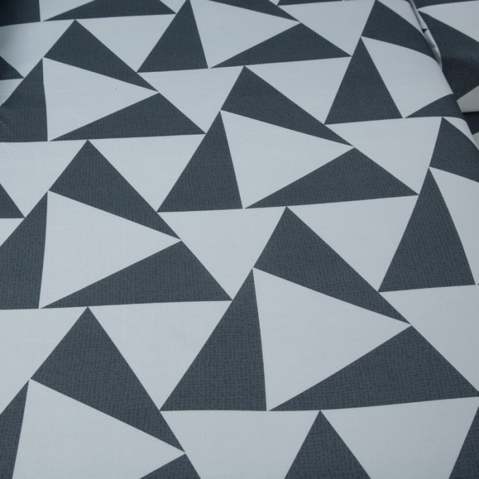 91家纺网 家纺一手货源 找家纺 兴妮雅家纺 2022新款贵妃风格沙发套 灰调三角形