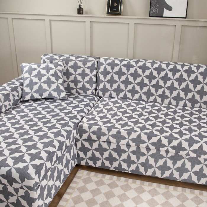 91家纺网 家纺一手货源 找家纺 兴妮雅家纺 2022新款贵妃风格沙发套 格调派