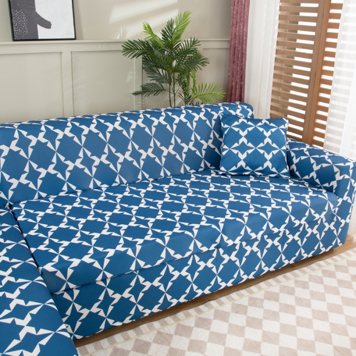 91家纺网 家纺一手货源 找家纺 兴妮雅家纺 2022新款贵妃风格沙发套 克莱因蓝格