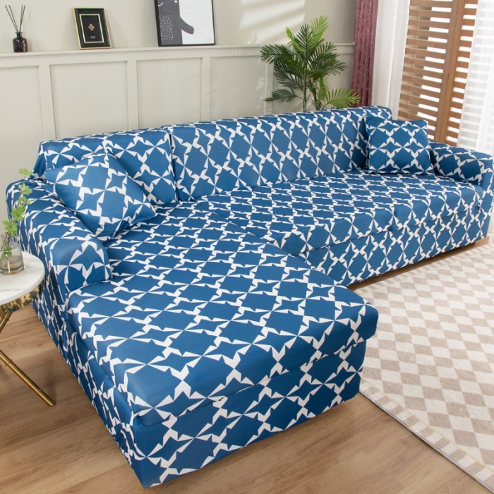 91家纺网 家纺一手货源 找家纺 兴妮雅家纺 2022新款贵妃风格沙发套 克莱因蓝格