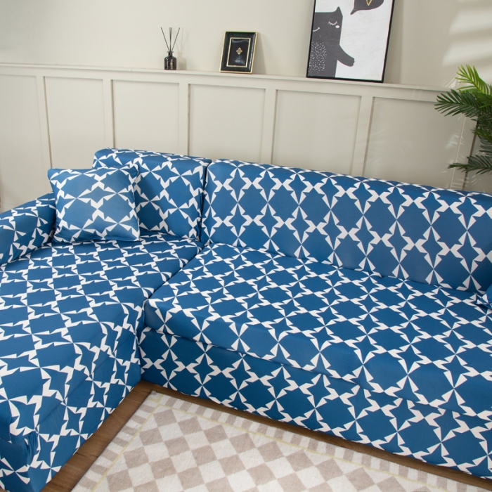 91家纺网 家纺一手货源 找家纺 兴妮雅家纺 2022新款贵妃风格沙发套 克莱因蓝格