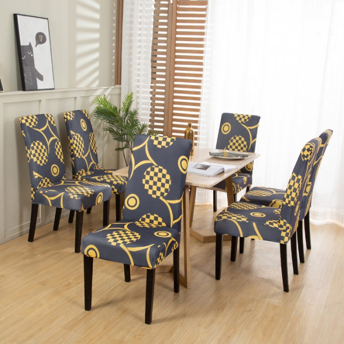 91家纺网 家纺一手货源 找家纺 兴妮雅家纺2022新款四季印花款椅子套 经典回味