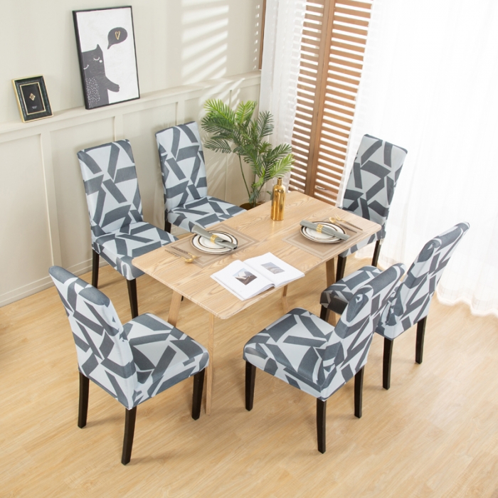 91家纺网 家纺一手货源 找家纺 兴妮雅家纺2022新款四季印花款椅子套 时间定格