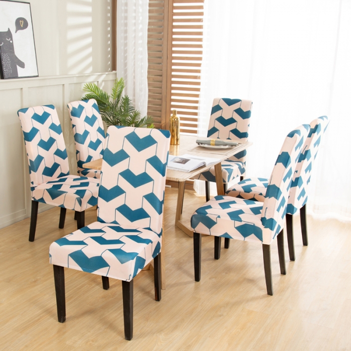 91家纺网 家纺一手货源 找家纺 兴妮雅家纺2022新款四季印花款椅子套 四维空间