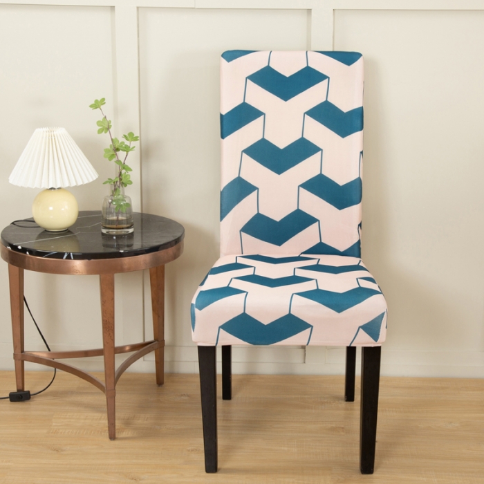 91家纺网 家纺一手货源 找家纺 兴妮雅家纺2022新款四季印花款椅子套 四维空间