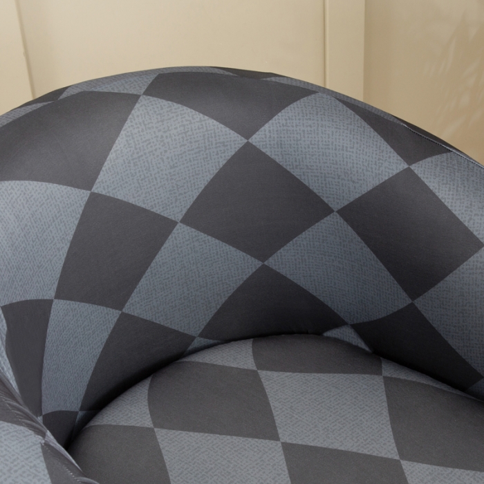 91家纺网 家纺一手货源 找家纺 兴妮雅 2022新款四季款圆椅套 简约主义灰