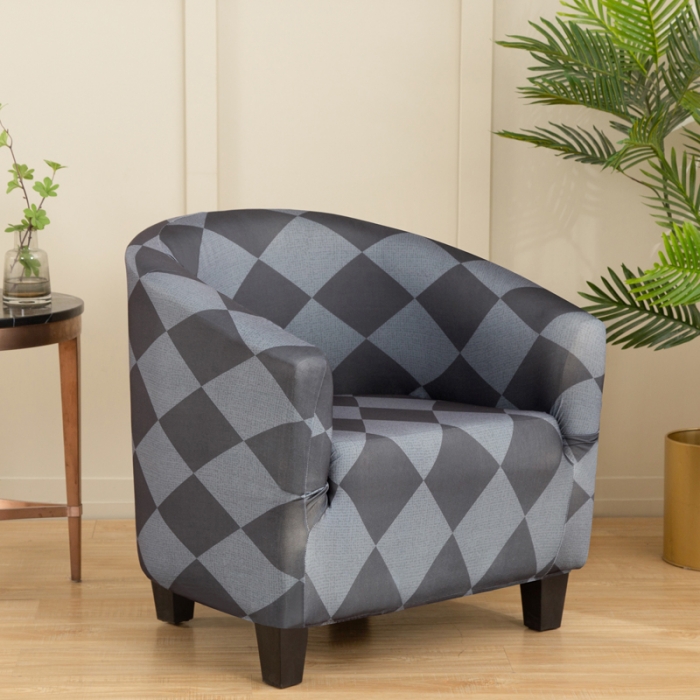 91家纺网 家纺一手货源 找家纺 兴妮雅 2022新款四季款圆椅套 简约主义灰