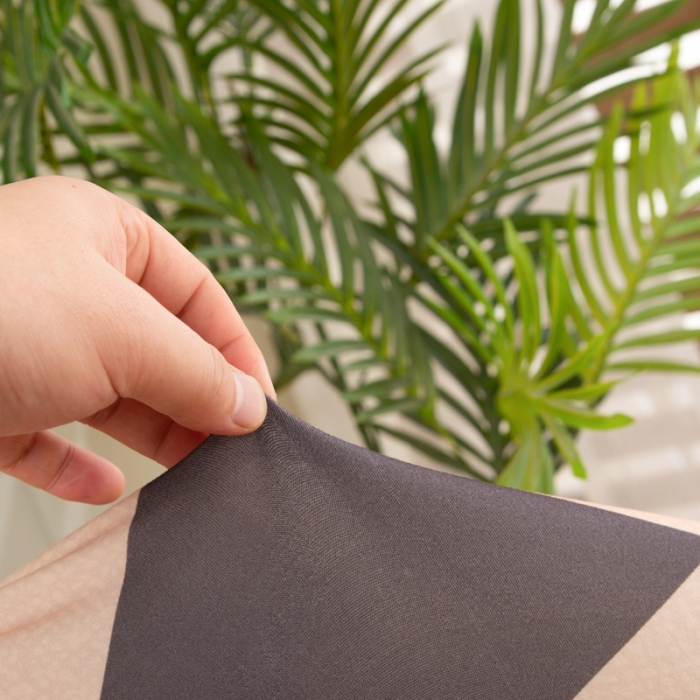 91家纺网 家纺一手货源 找家纺 兴妮雅 2022新款四季款圆椅套 简约主义咖