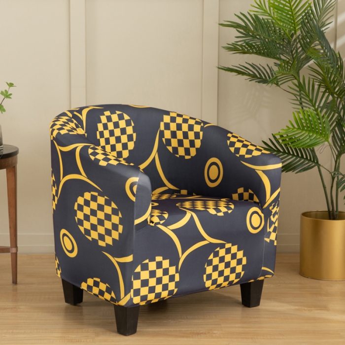 91家纺网 家纺一手货源 找家纺 兴妮雅 2022新款四季款圆椅套 经典回味