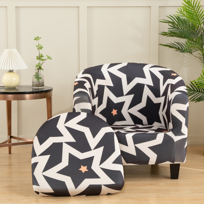 91家纺网 家纺一手货源 找家纺 兴妮雅 2022新款四季款圆椅套 梦幻星空