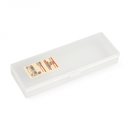 91家纺网 家纺一手货源 找家纺 【笔盒】日式无印铅笔收纳盒良品文具盒磨砂透明学生文具学习用品