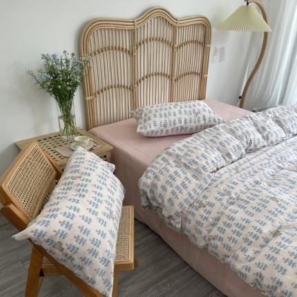 91家纺网 家纺一手货源 找家纺 （总）源启生活2021原创A类双层纱全棉印花四件套纯棉三件套