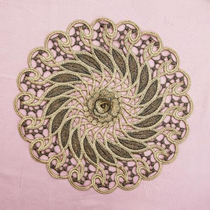 91家纺网 家纺一手货源 找家纺 天河花边 单款朵花刺绣花边家纺辅料