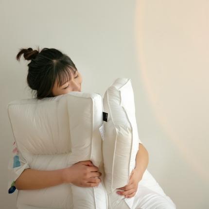 （总）2023新款全棉枕成人枕芯分区颈椎枕头护颈枕芯保健枕直播爆款枕头