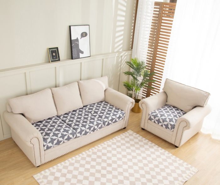 91家纺网 家纺一手货源 找家纺 兴妮雅家纺 2022新款四季款坐垫套 格调派