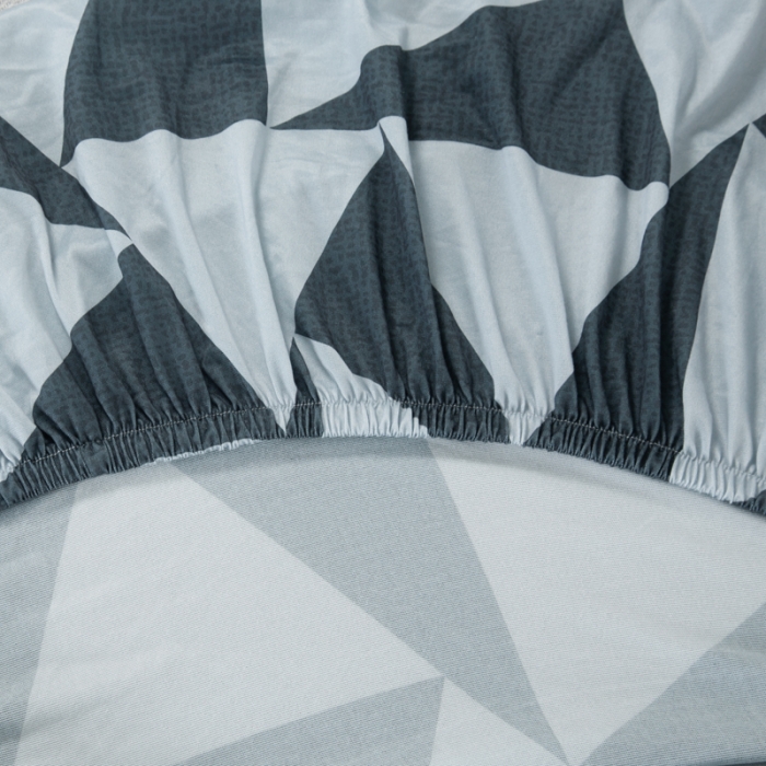 91家纺网 家纺一手货源 找家纺 兴妮雅家纺 2022新款四季款坐垫套 灰调三角形