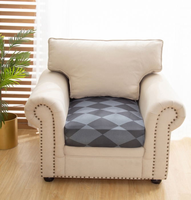 91家纺网 家纺一手货源 找家纺 兴妮雅家纺 2022新款四季款坐垫套 简约主义灰