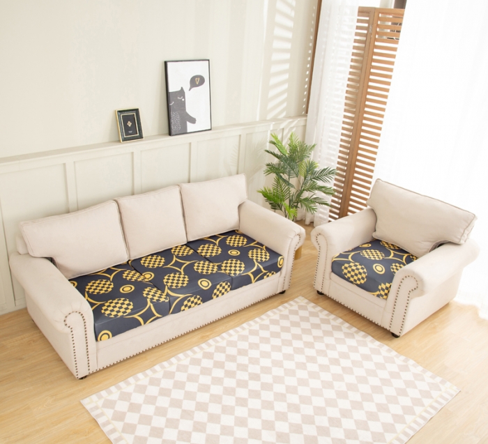 91家纺网 家纺一手货源 找家纺 兴妮雅家纺 2022新款四季款坐垫套 经典回味