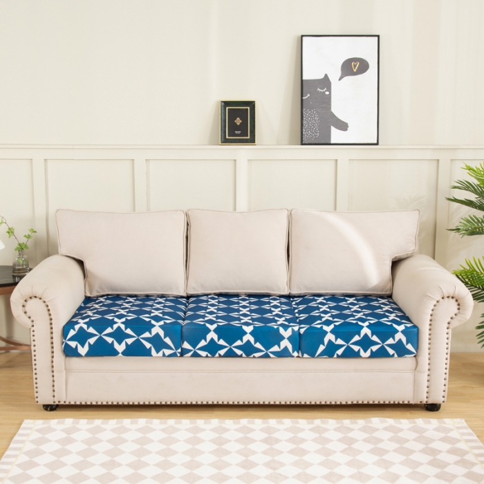 91家纺网 家纺一手货源 找家纺 兴妮雅家纺 2022新款四季款坐垫套 克莱因蓝格