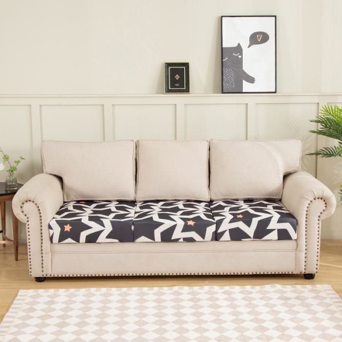 91家纺网 家纺一手货源 找家纺 兴妮雅家纺 2022新款四季款坐垫套 梦幻星空